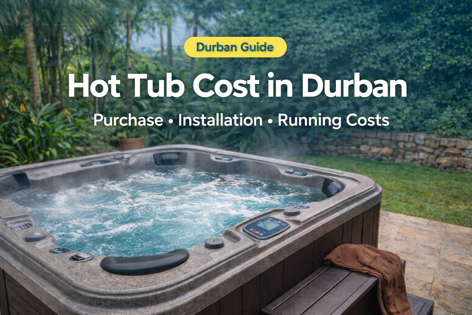 2026 Jacuzzi/Hot Tub Cost in Durban: Purchase, Installation and Running Costs